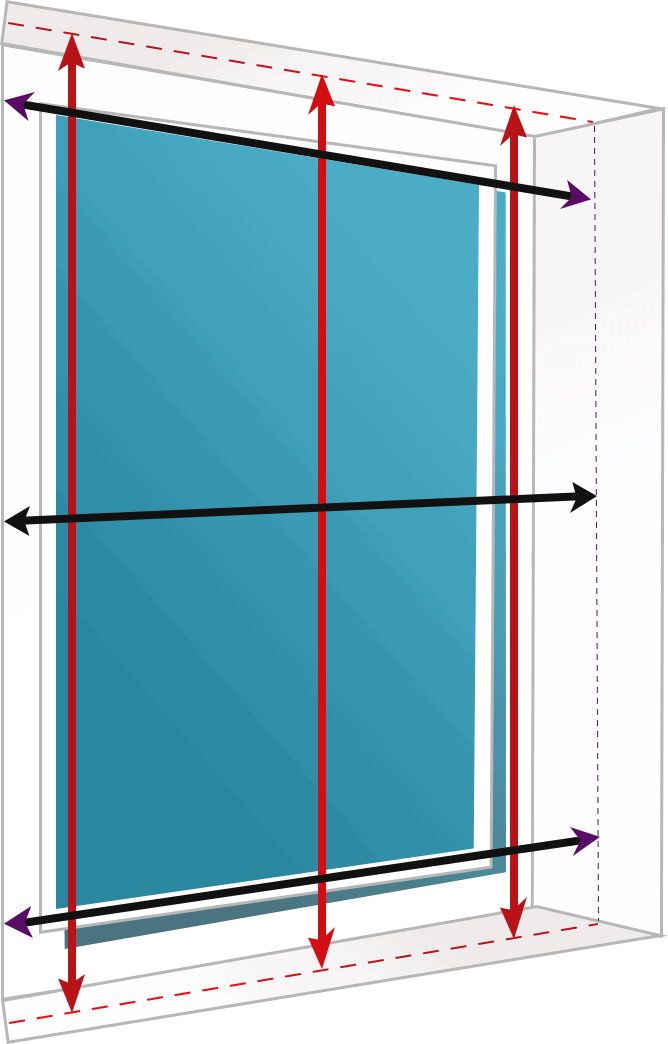 Measuring Guides RENZO Blinds